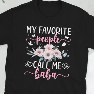 Baba Oma Wertschätzung Baba Großmutter Geschenke Unisex T-Shirt