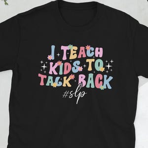 Maglietta unisex con regalo per logopedisti SLP Appreciation