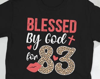 Joyeux 83e anniversaire, c'est mon 83e anniversaire, 83 ans T-shirt unisexe