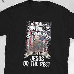 Funny Bull Riding Rodeo Bull Rider Rodeo Cowboy Unisex T-Shirt