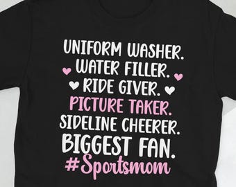 Sports Mom Sports Mama Sports Mother Sport Mom Unisex T-Shirt
