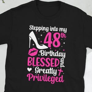 Happy 48th Birthday It&#39;s My 48th Bday 48 Year Old Unisex T-Shirt