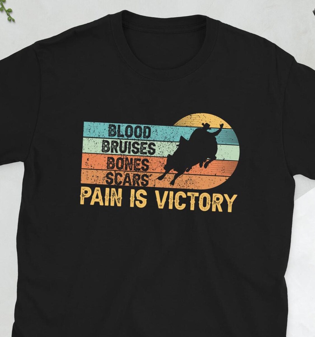 Bull Riding Funny Rodeo Cowboy Rodeo Bull Rider Unisex T-shirt - Etsy