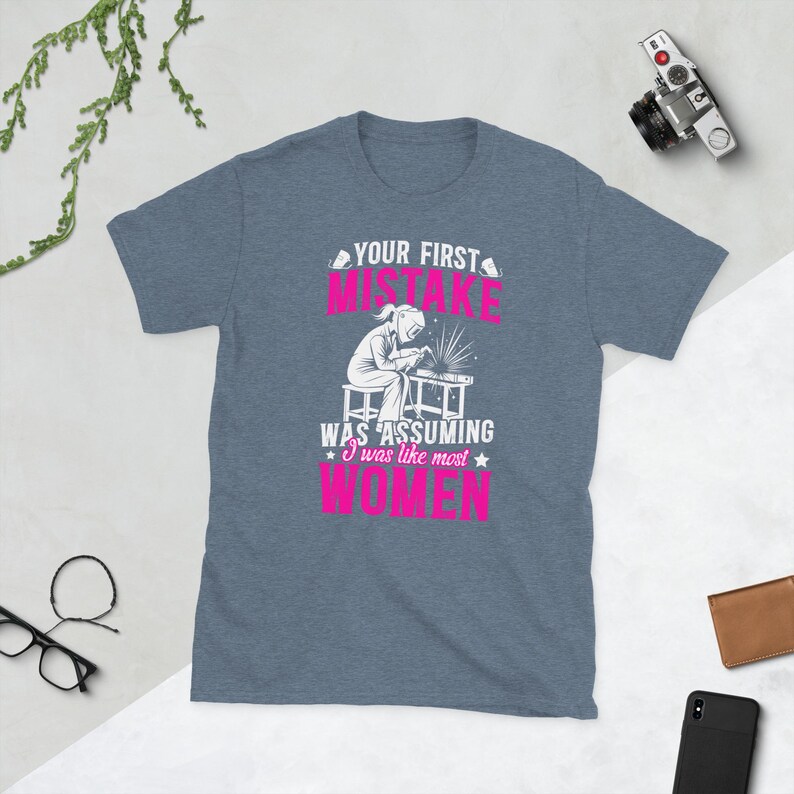 Female Welder Shirt Welder Women Gifts Welding Girl Gift Welder Girl Welding Women Unisex T-Shirt