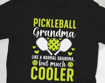 Pickleball Grandma Pickleball Grandmother Gifts T-shirt, uniseks