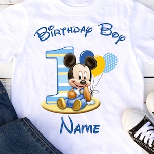 Playeras de mickey cumpleaños best sale