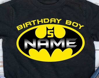 batman birthday shirt ideas