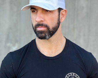 Support Your Local Girl Dad FLEXFIT Patch Hat (Multicam White) - Flexfit Hat for Dad, New Dad Gift, Hat for Dad life, Hat for a Girl dad