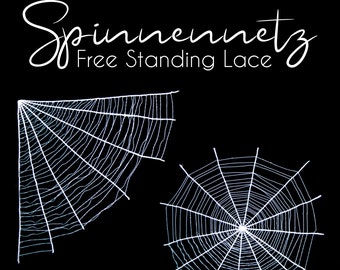 Spider Web Free Standing Lace Embroidery File