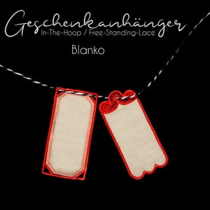 In-The-Hoop Gift Tags