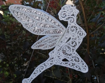 Free Standing Lace Fairy Embroidery Design