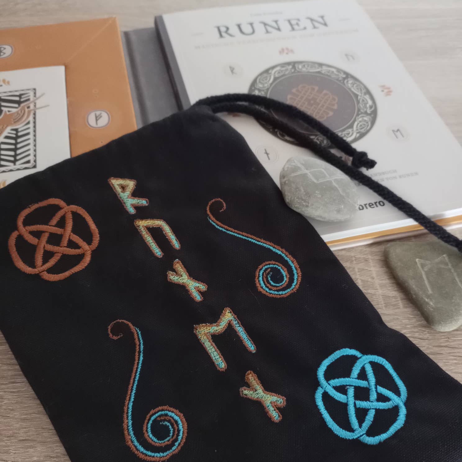 Runes Alphabet Embroidery File With Gradient - Etsy