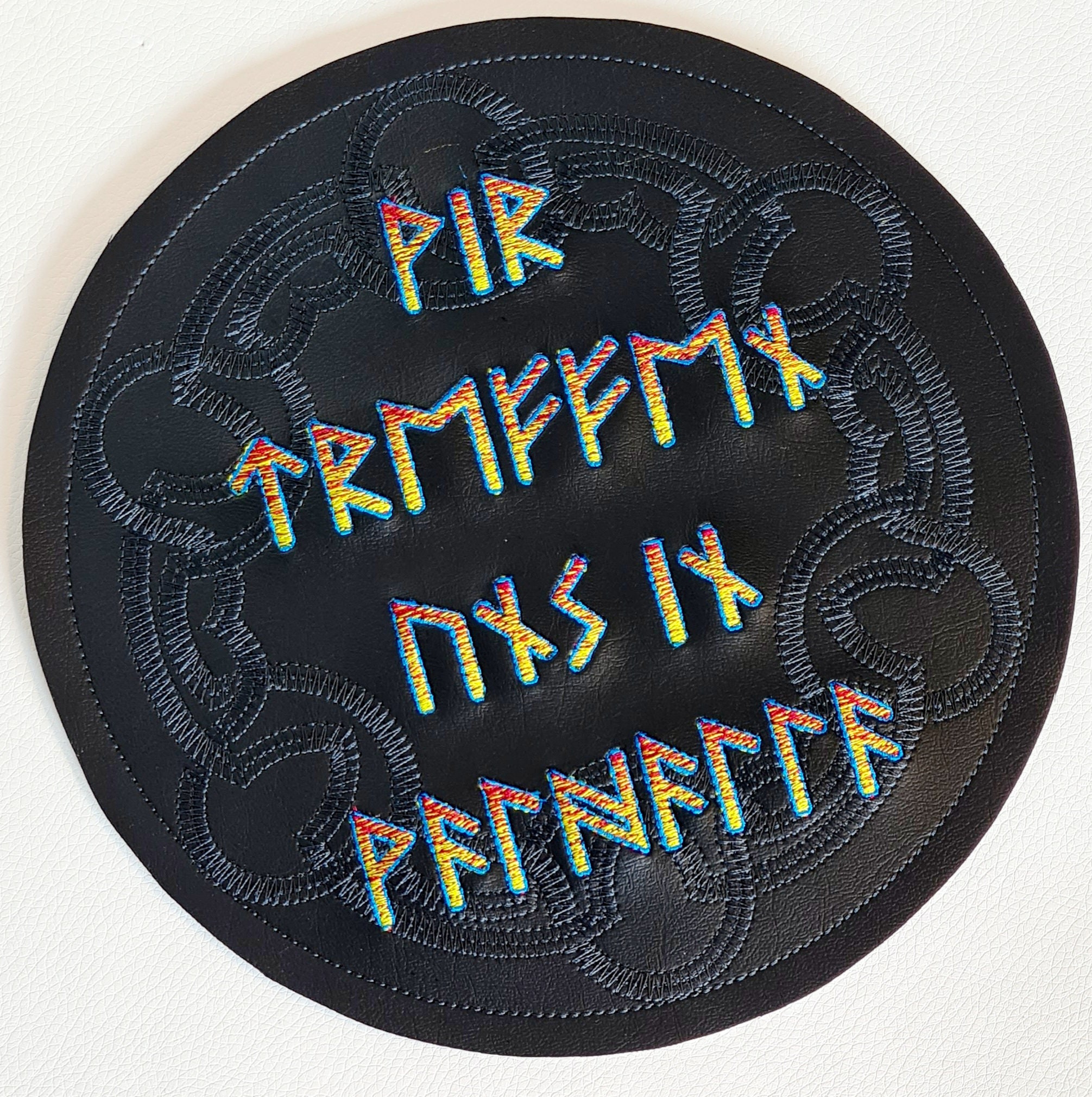 Runes Alphabet Embroidery File With Gradient - Etsy