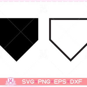 Home plate svg file, baseball home plate svg, baseball svg, softball svg, Softball home plate svg, Digital download svg, png, eps, dxf file