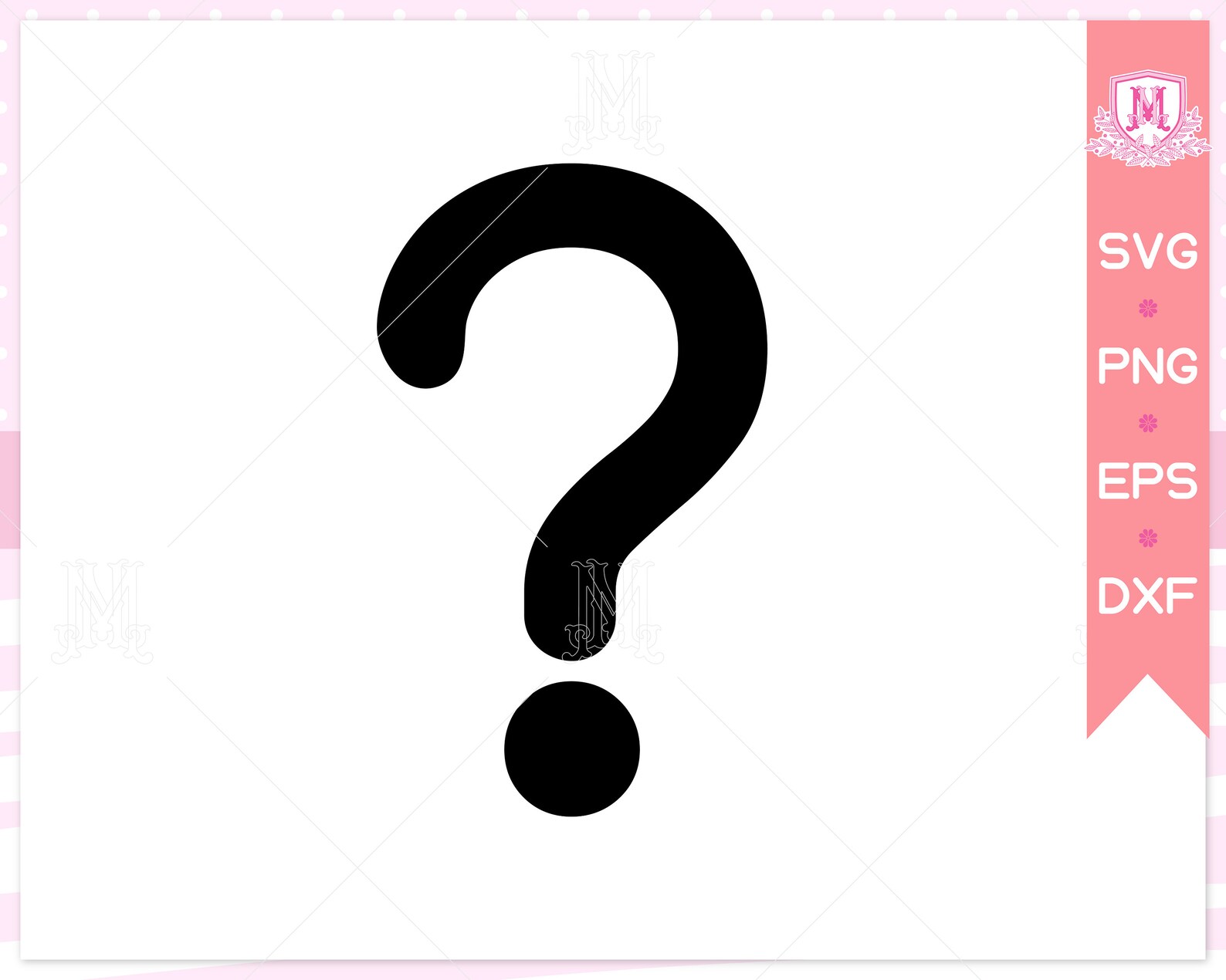 Question Mark Svg File, Question Mark Sign Svg, Question Svg, Question