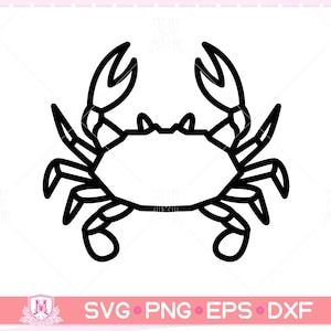 Cartoon Crab Sleeping Deck Beach Chair Animal zZz Animal Claw Design Element Art SVG EPS Logo Png DXF Vector Clipart Cutting Cut Cricut