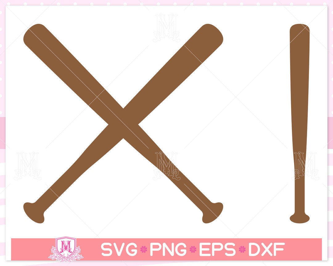 Baseball Bat Svg File, Baseball Svg, Sport Svg, Bat Svg, Digital