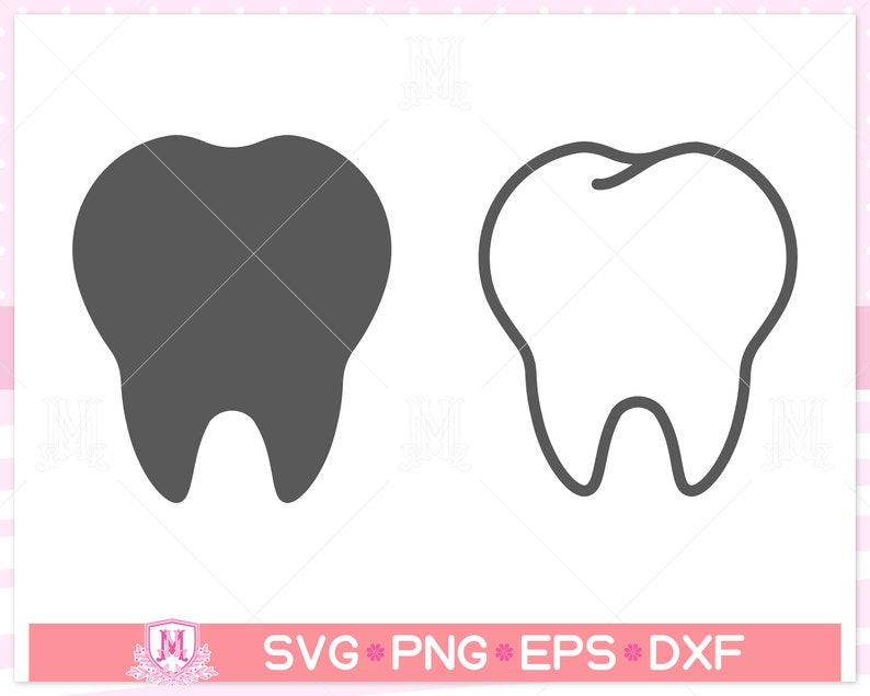 Tooth Svg File Tooth Svg Teeth Svg Dental Svg Dentist Svg Etsy