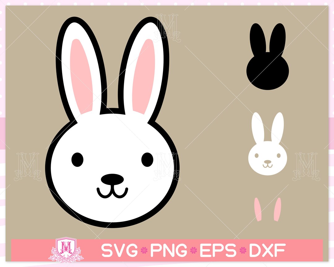 Rabbit Svg File, Bunny Svg, Animal Svg, Wildlife Svg, Easter Svg ...