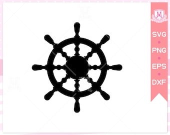 ship steering wheel svg file, ship wheel svg, nautical ship wheel svg, sailor ship svg, Instant Digital download svg/png/eps/dxf files.