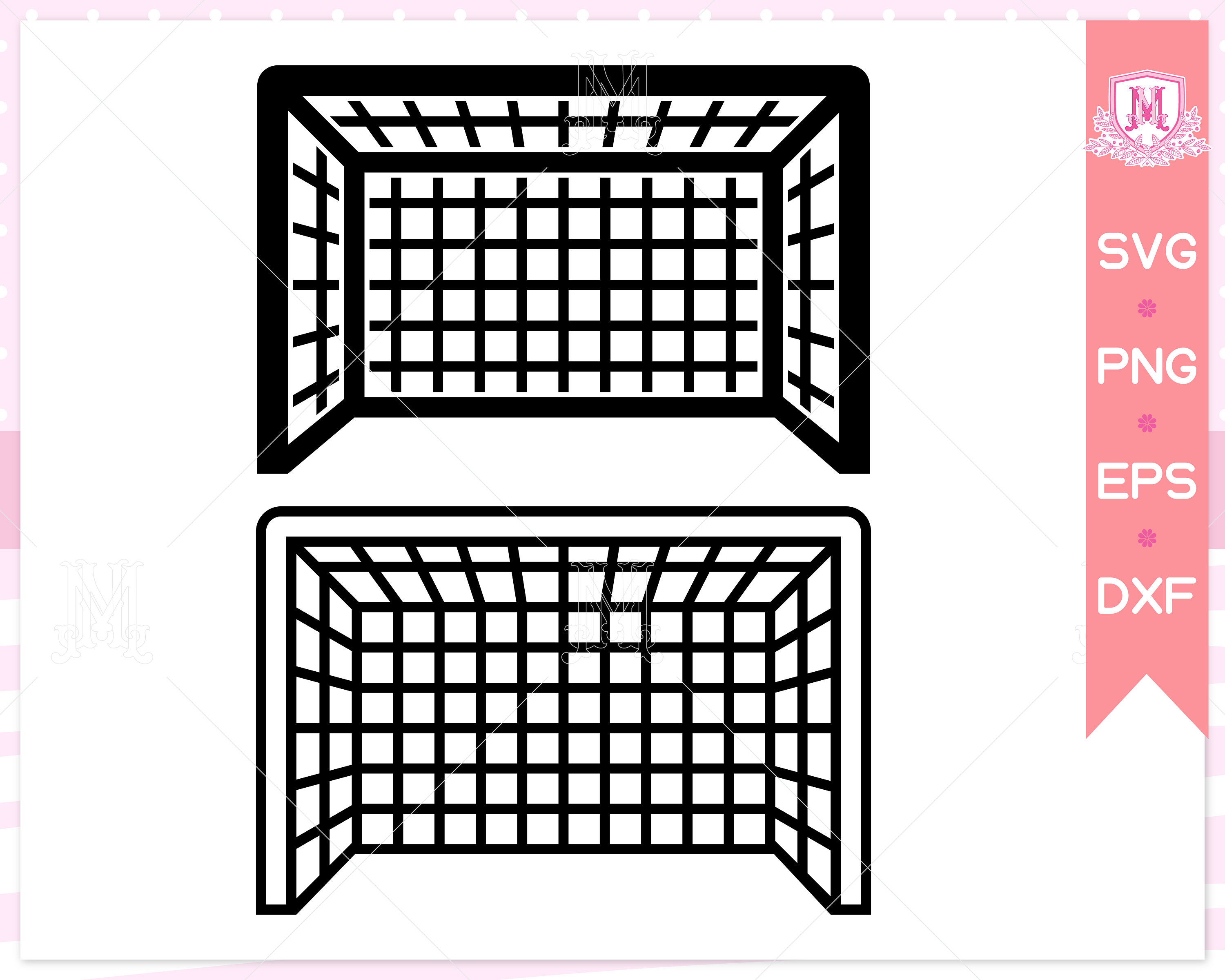 Football Goal Svg File, Soccer Goal Svg, Sport, Football Svg, Digital