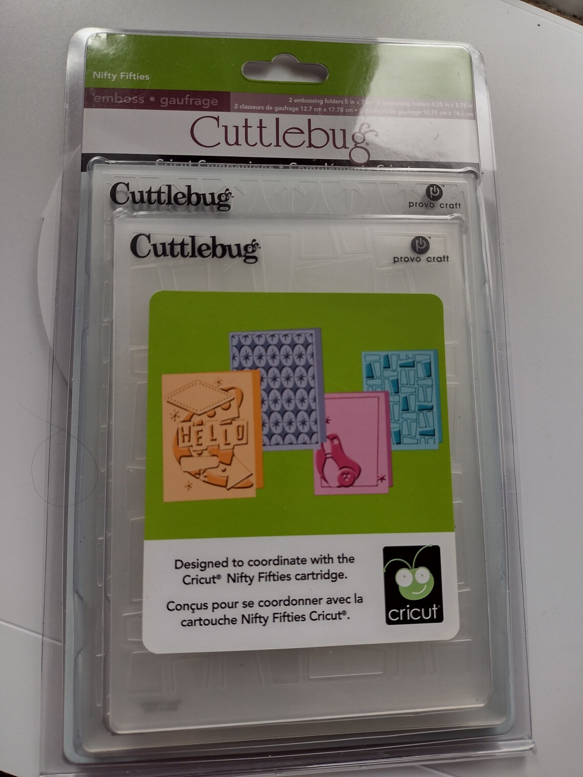 Cuttlebug Embossing folders and Die Etsy