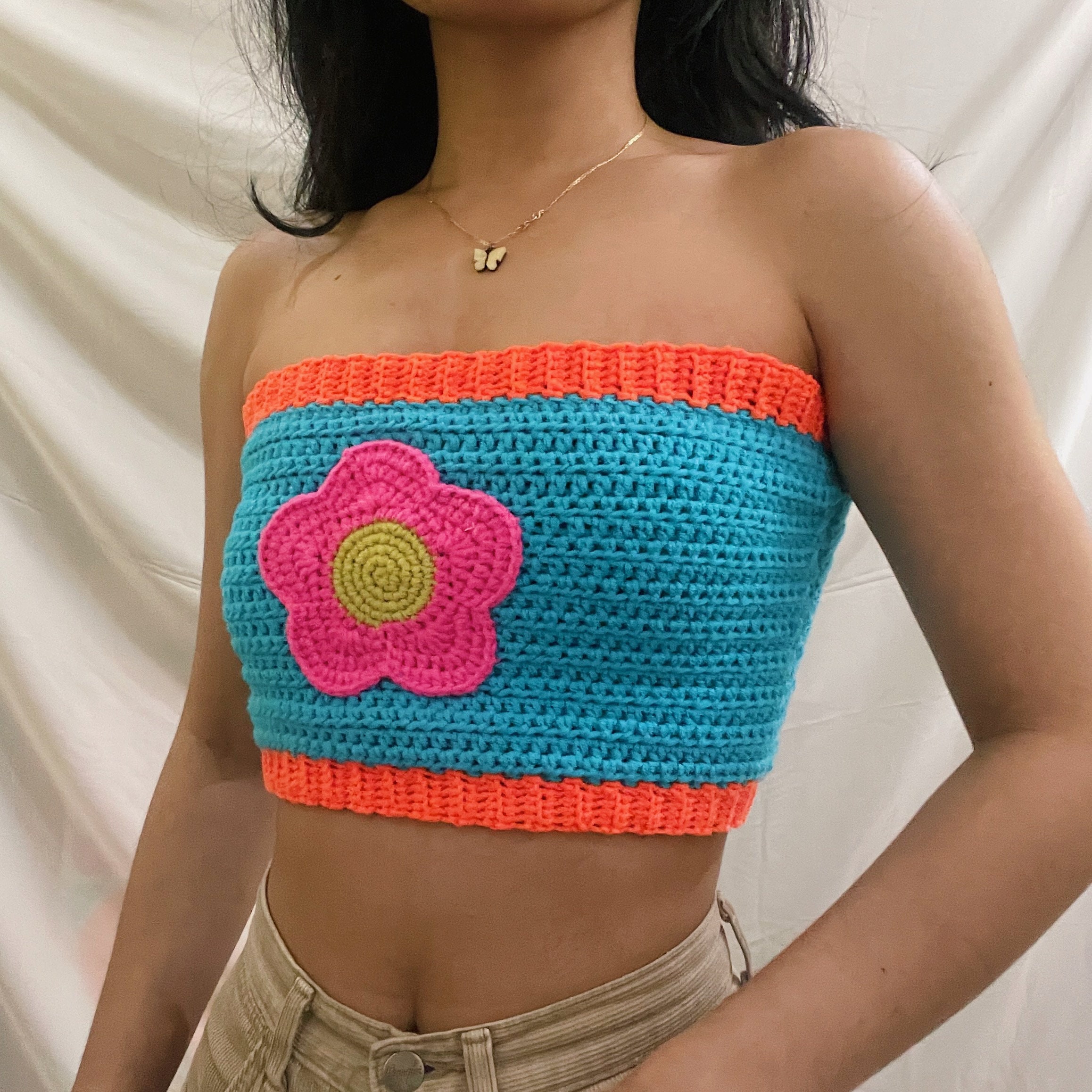 Talia Tube Top Easy Basic Crochet Pattern PDF -  Canada