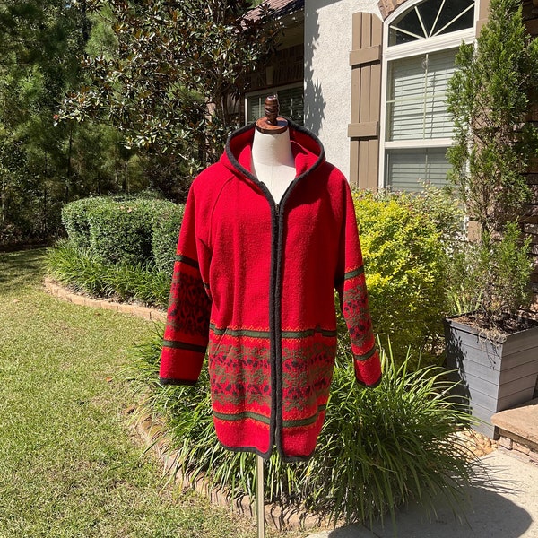 Spice Trade Wool Blanket Coat