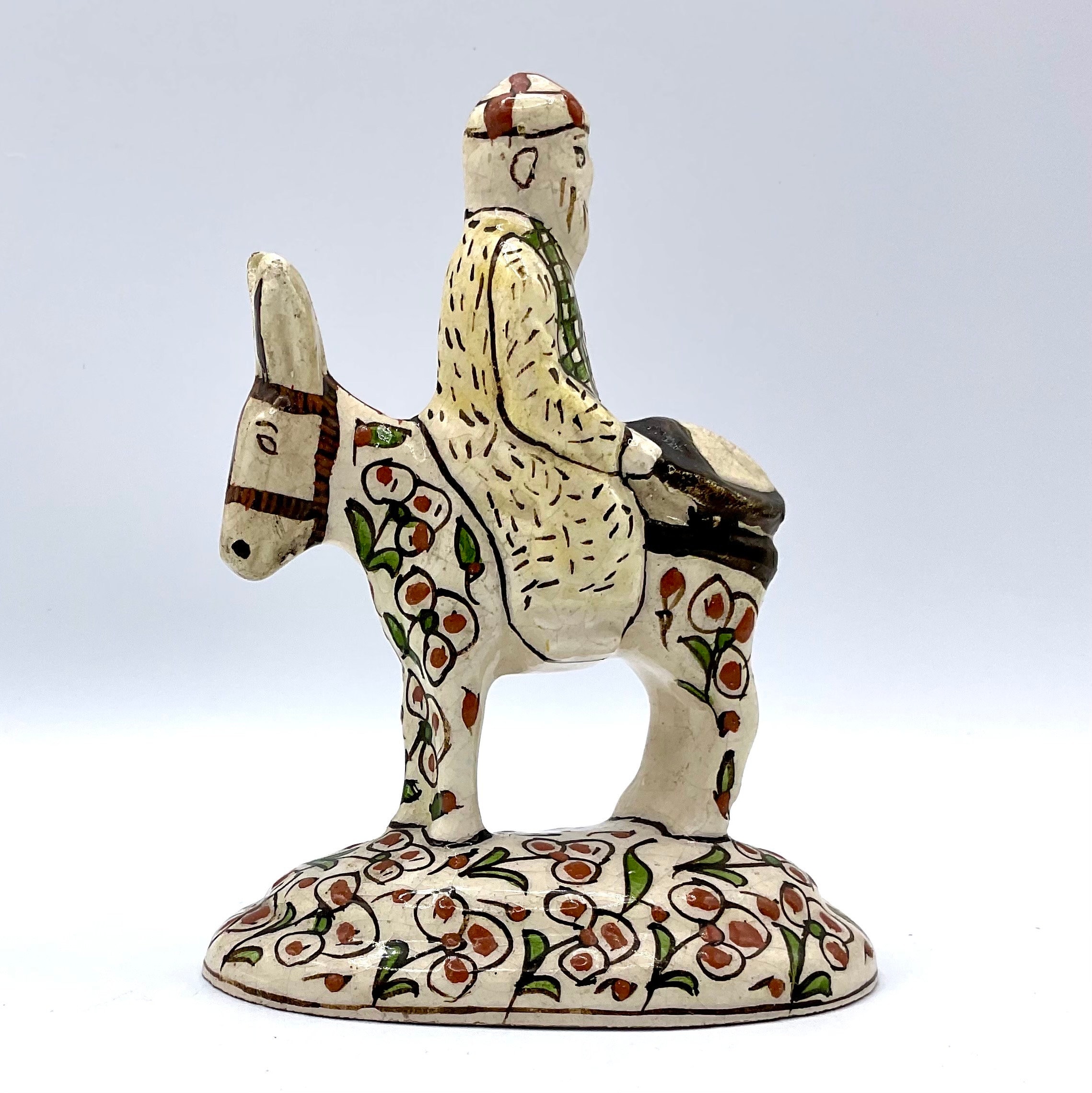Kutahya Ceramic Figurine of Mullah Nasrettin Hodja Early
