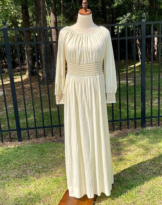 Vintage Greek Goddess High Waist Long 