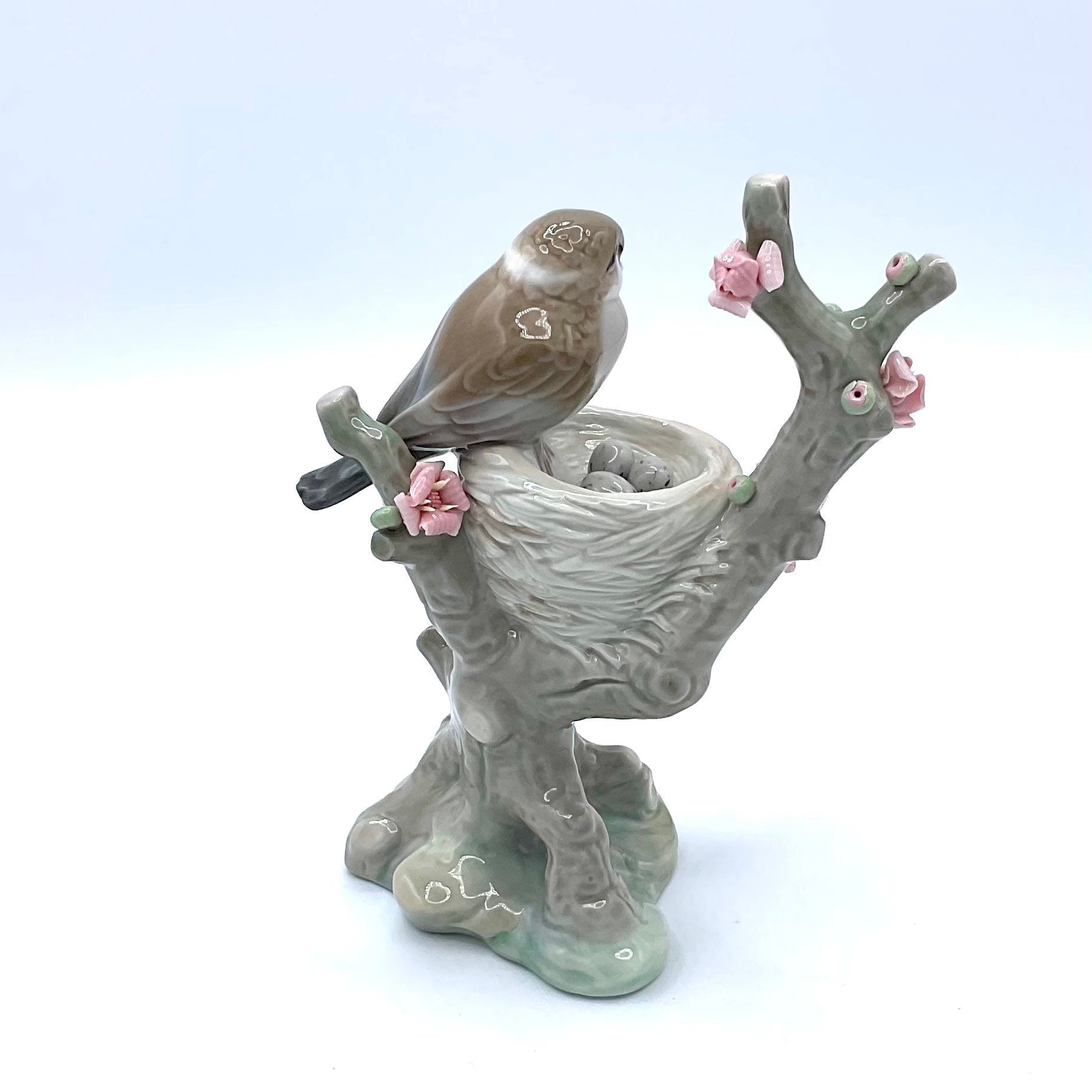 Lladro bird in Nest Collectible Figurine 01299 Etsy