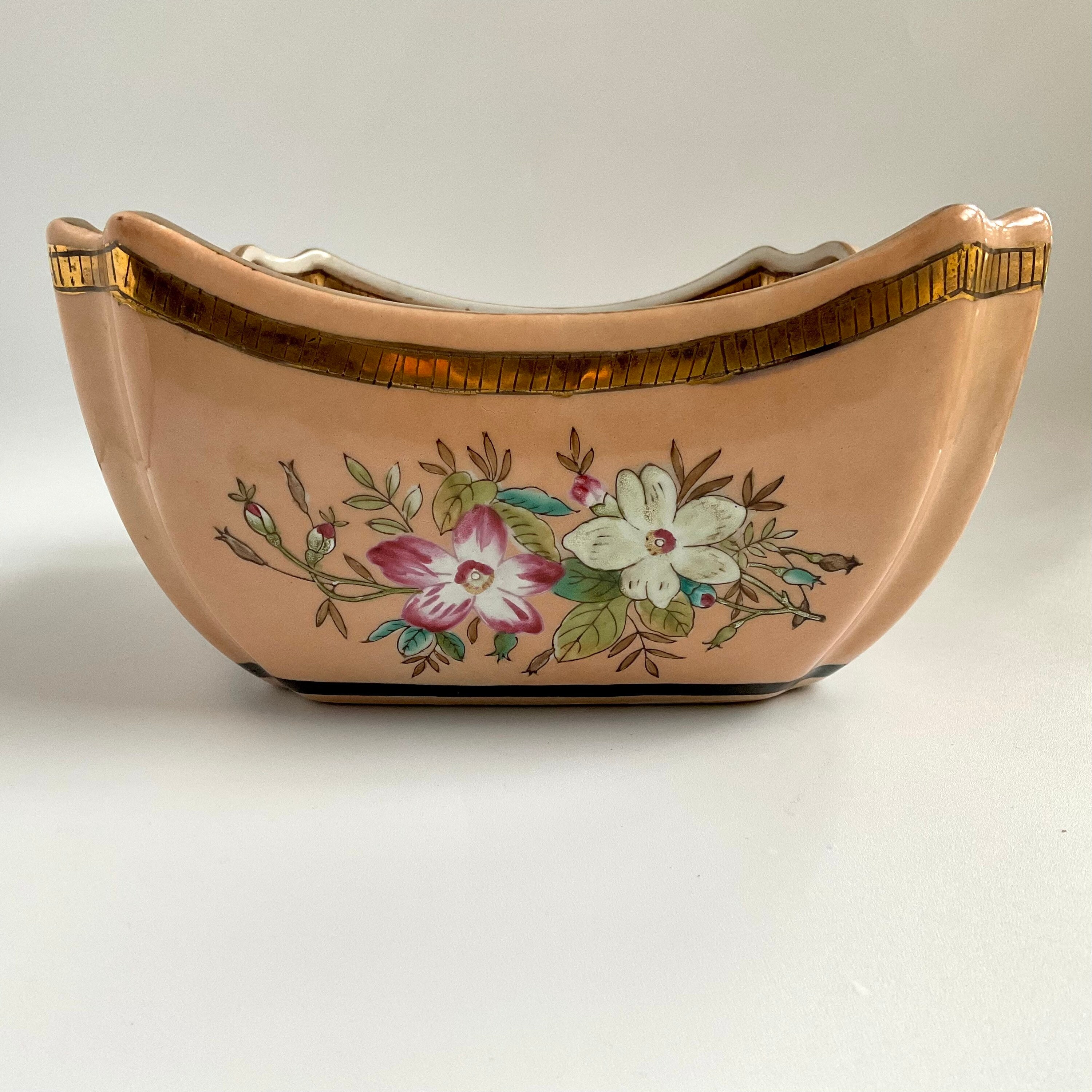 八角形 花柄 ボウル 八角形 花柄 ボウル 八角形 花柄デザイン ボウル 陶磁器