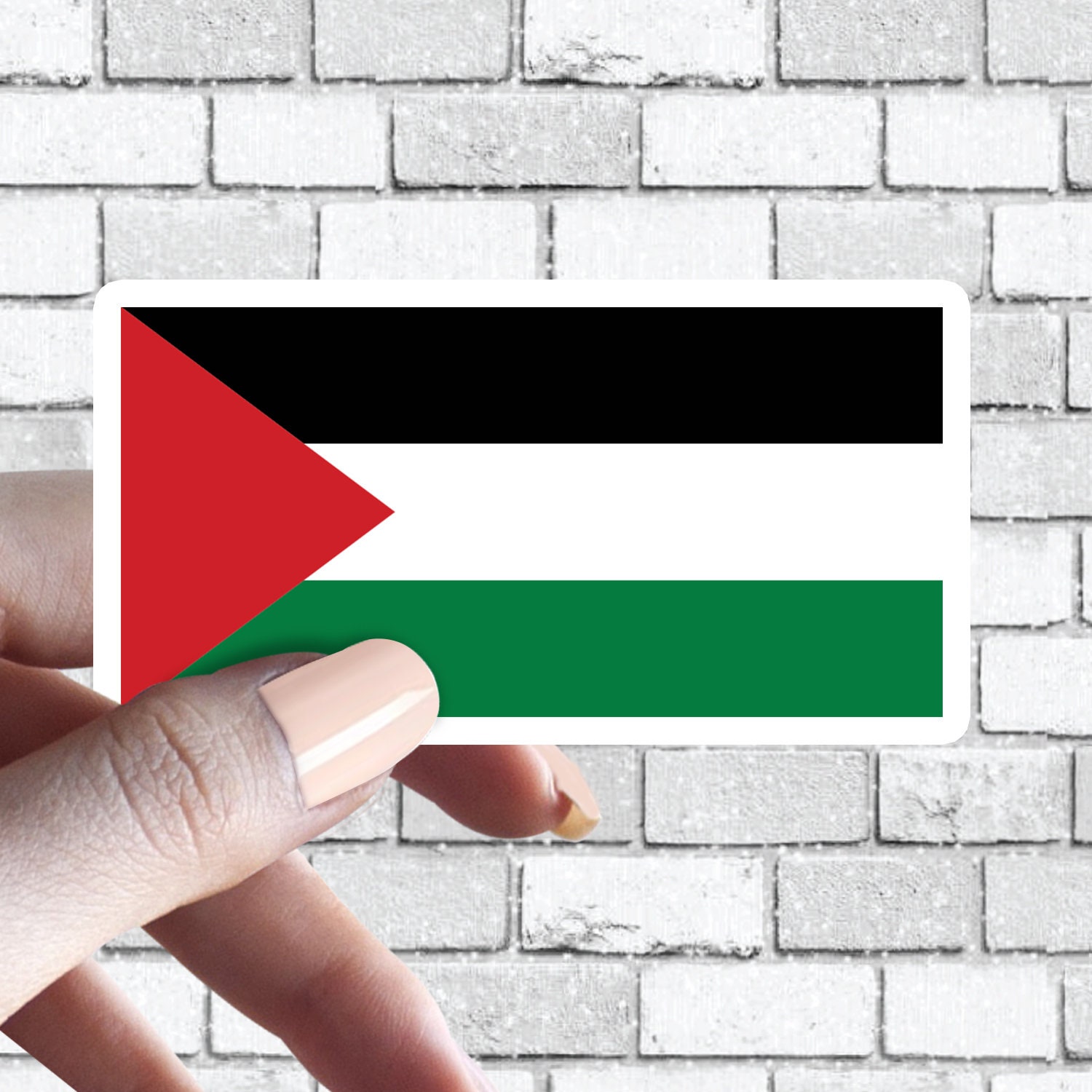 Palestine flag I Palestinian Souvenirs' Autocollant