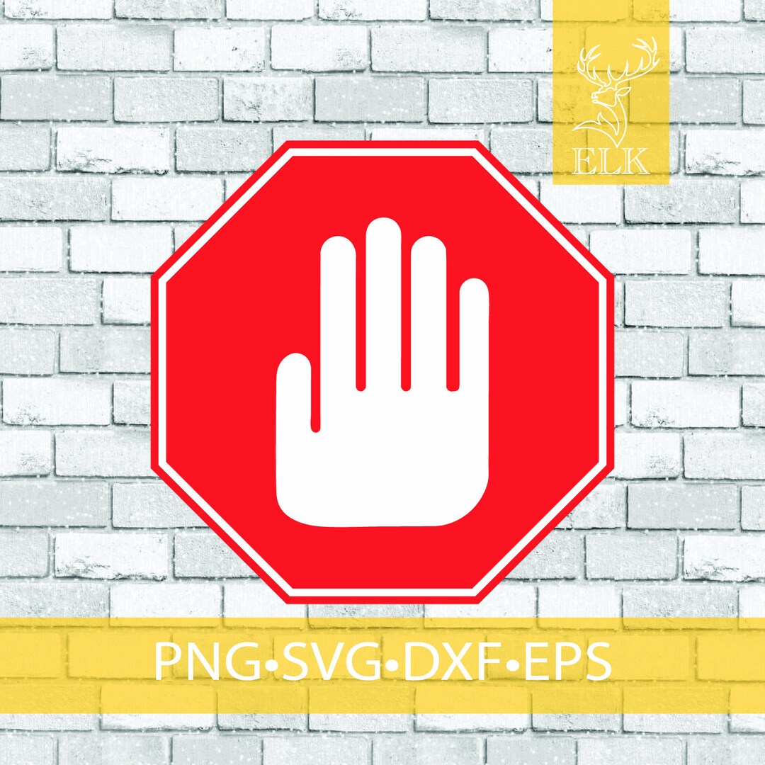 Stop Alt Sign Svg This item is unavailable - Etsy