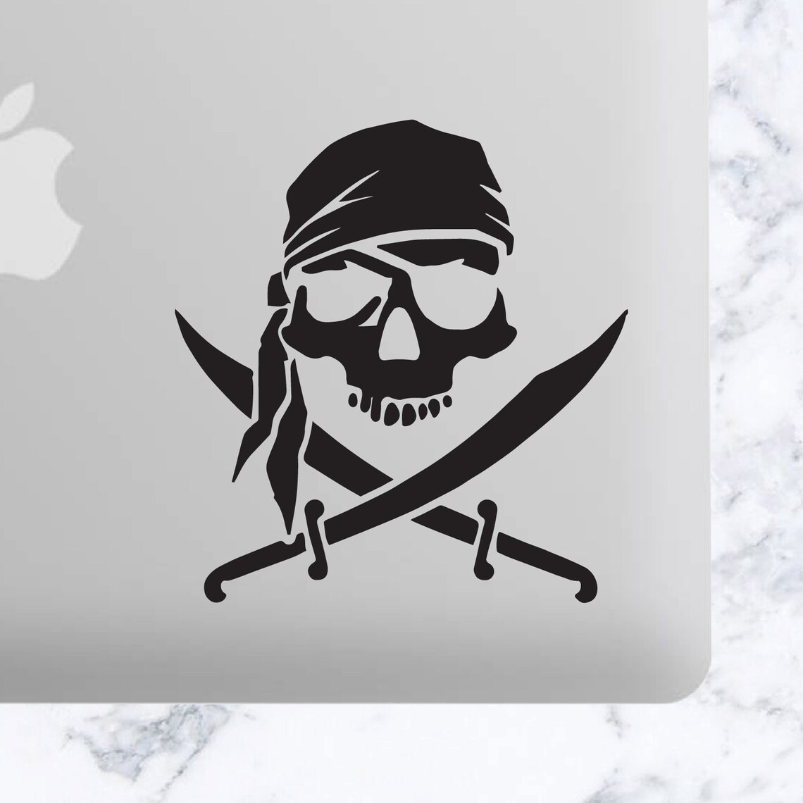 Piratenkopf Piratenschädel Vinyl Aufkleber | Etsy