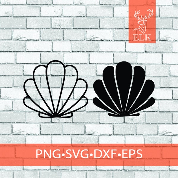 Sea shells svg, Seashell svg, Clam svg, Hawaii Water Ocean Sea Wave Cute Art Simple Pattern SVG (svg, dxf, eps, png)