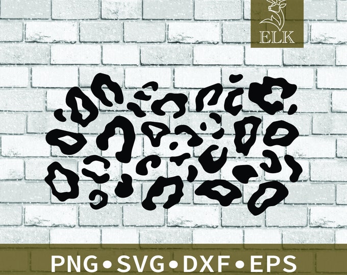 Leopard Spots SVG File Instant Download, Leopard Print Svg, Leopard ...