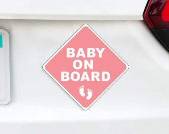 American Vinyl Magnetic Caution Sign Baby On Board Magnet car Safety Safe Infant American Vinyl Magnetic Caution Sign Baby On Board Magnet car Safety Safe Infant