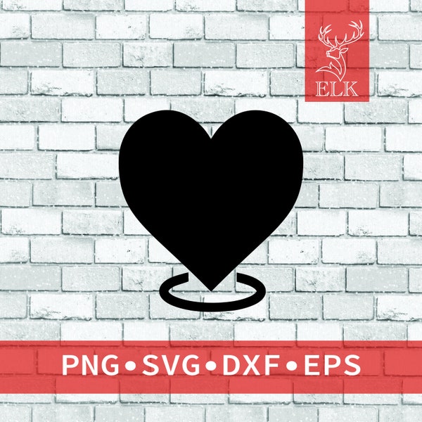 Heart Pin Point Location Tag SVG (svg, dxf, eps, png) Engagment Spot, Love Location Sign, LOML, Home Location Sign , Family Location Sign