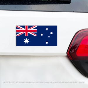 Australian Australia Flag Magnet - Waterproof perfect for cars, fridges, and any magnetic surface