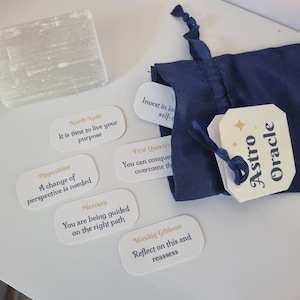 Mini Astrology Oracle Cards