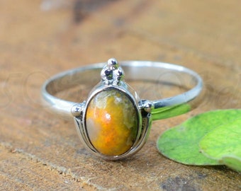 Bumble Bee Jasper Gemstone 5pcs Rings Wholesale Lot 925 Silver Plated WHR-17 Bumble Bee Jasper Gemstone 5pcs Rings Wholesale Lot 925 Silver Plated WHR-17