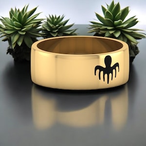 James Bond 007 Spectre Replica Ring | 925 Silver Spy Ring | Elegant and Bold Men&#39;s Jewelry for Movie Lovers