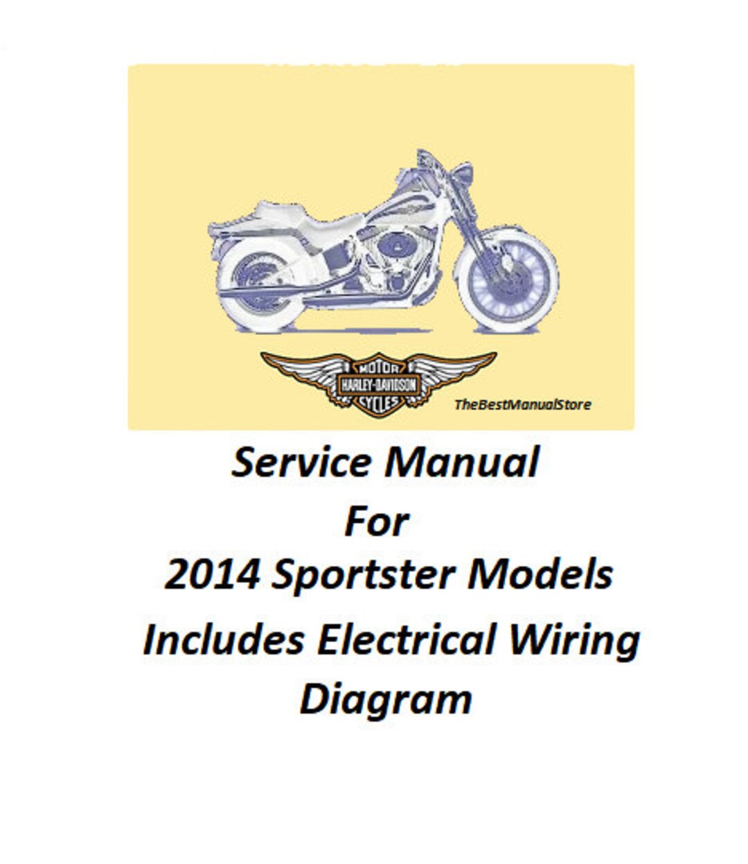 2014 HARLEY-DAVIDSON SPORTSTER サービスマニュアル