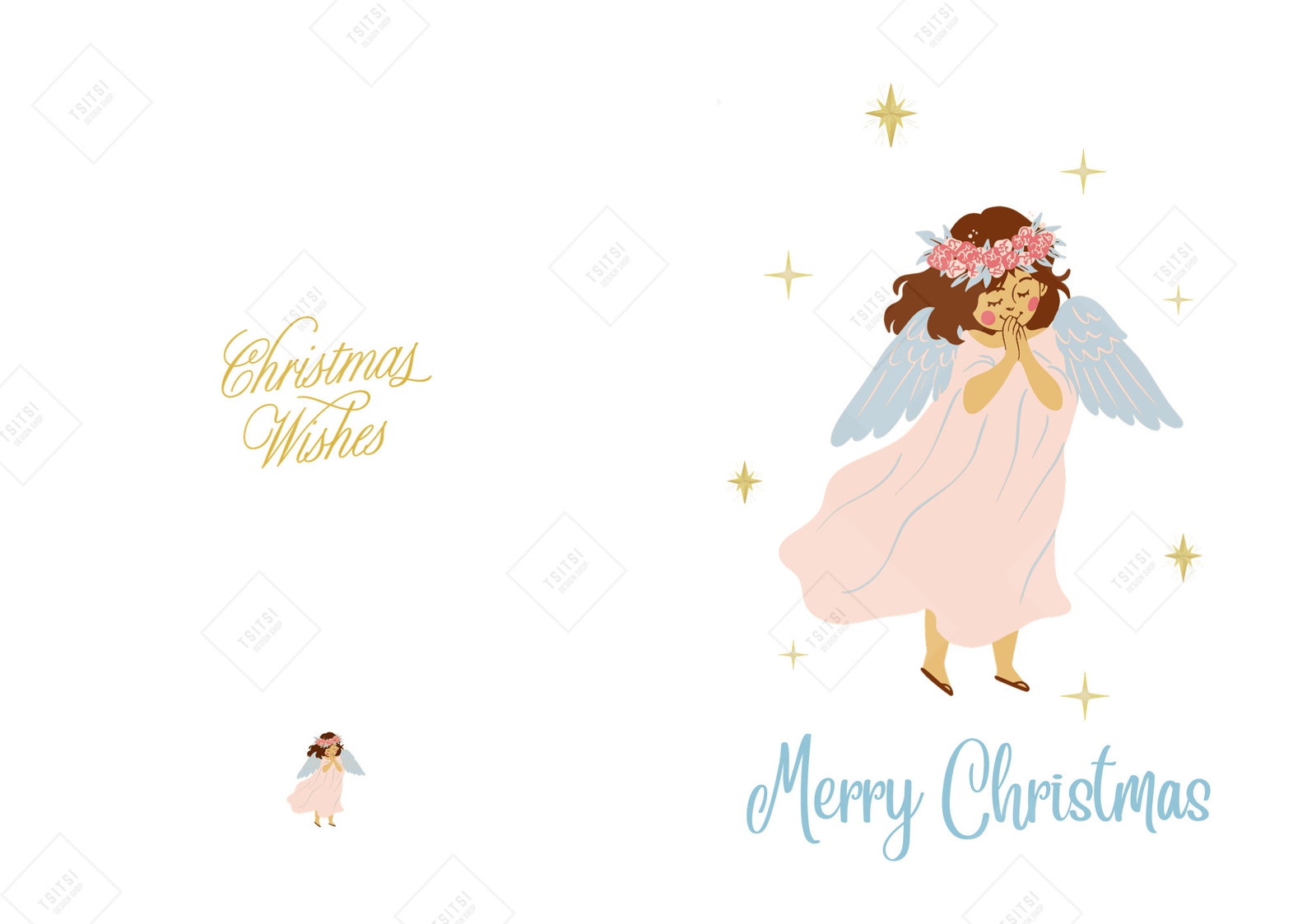 Art Beat Christmas Greeting Cards - 6 Pack - Assorted Designs - Stewart