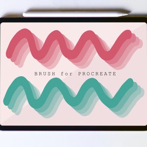 Helen Procreate Brush, Digital Download, Procreate Brush, Shadow Brush, Monoline Brush, Brushes, Ipad Brush, Digital Brush, Lettering Brush