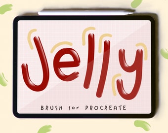 Jelly Gloss Brush Set for Procreate (Digital Download)