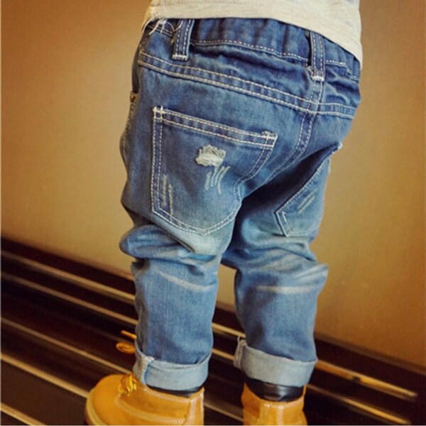 Boys Ripped Jeans Etsy