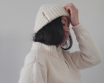 KNITTING PATTERN x  Billie Zip Beanie