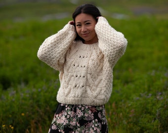 KNITTING PATTERN x Ginkgo Pullover